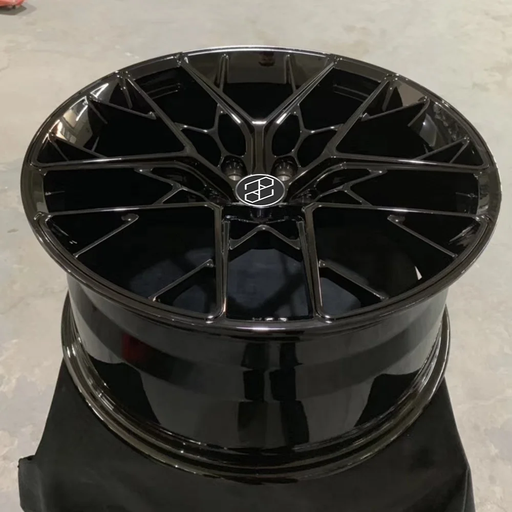 For  Hot Sale Custom Color Black Popular Design 5x112 Alloy Rims 17 18 19 20 21 22 Inch Passenger Car Wheels for BMW