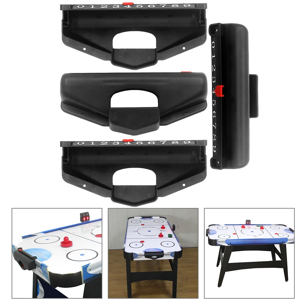 4 Pcs Hockey Table Accessories Football Goal Marker Plastic Scoreboard Scoring Units