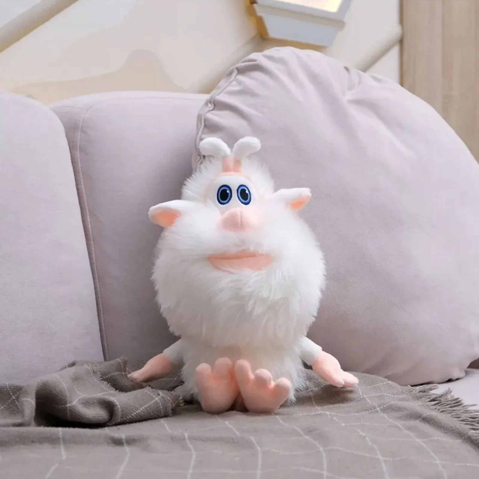 

30cm Russian White Pig Cooper Plushes White Pig Coopered Buba Plush Toys Cartoon Animal Dolls Stuffed Plushie Toys Gift