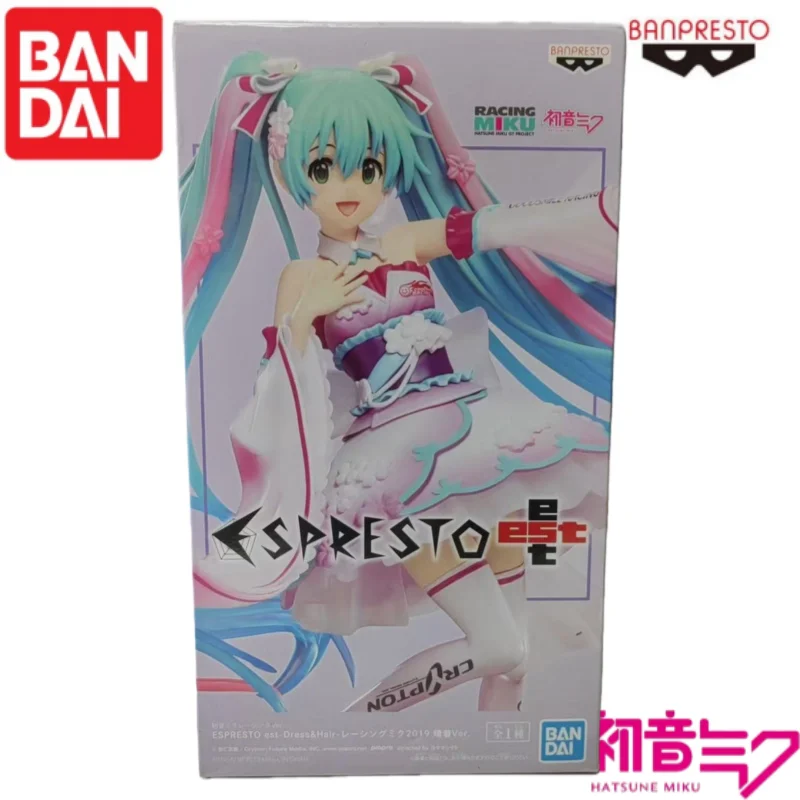 在庫あり-バンダイオリジナル-バンプレスト-初音ミク-初音ミク-アクションフィギュア-モデル人形-新品箱入り-アニメキャラクター-ガレージ