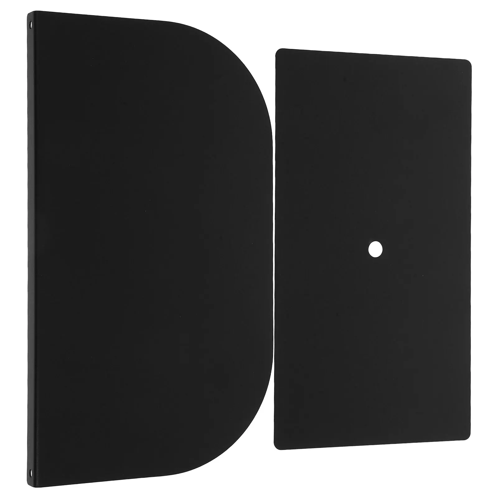 

1 Set Of Steel Monitor Mount Reinforcement Plate Metal Bracket Fixing Plate Desktop Stability Thick Gauge Support For Gaming