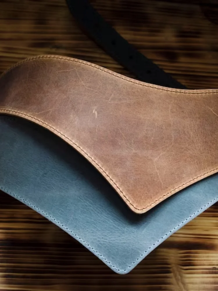 Nova tendência medieval retro couro azul personalidade cintura saia jumper camisa cinto unisex boate desempenho traje acessórios