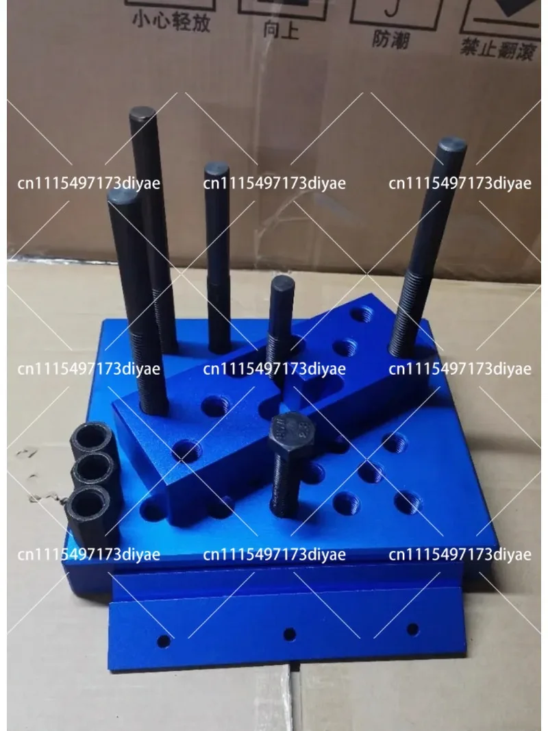 Universal Drill Press Support Block Plate Tool Set Kit 30 Ton Bearing Bushing Repair Removal Installation Tool