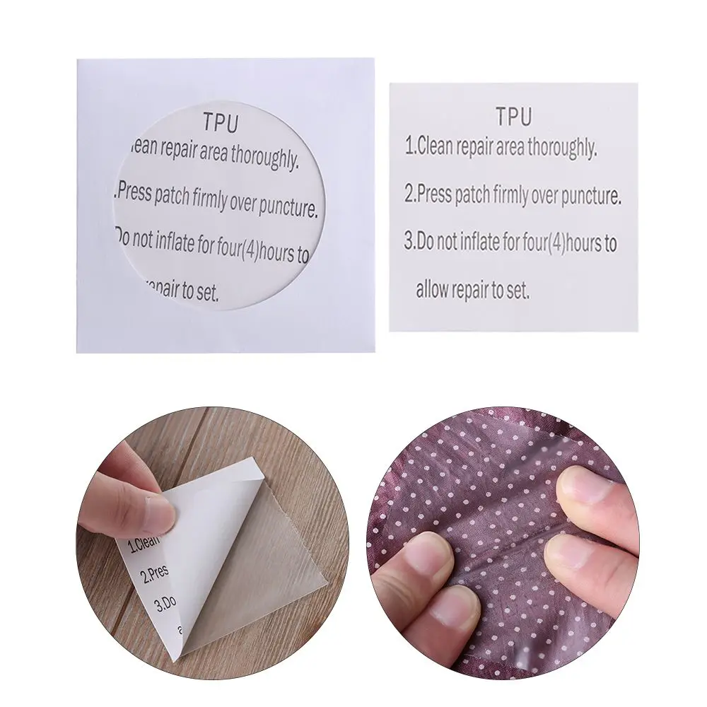 

1/2/4/5pcs TPU Outdoor Tools Waterproof Transparent Tent Patch Accessories Nylon Sticker Jacket Repair Tape Cloth Patches