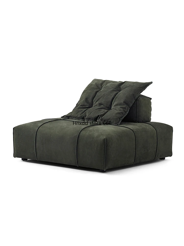 Boulder sofa Italian leather module combination