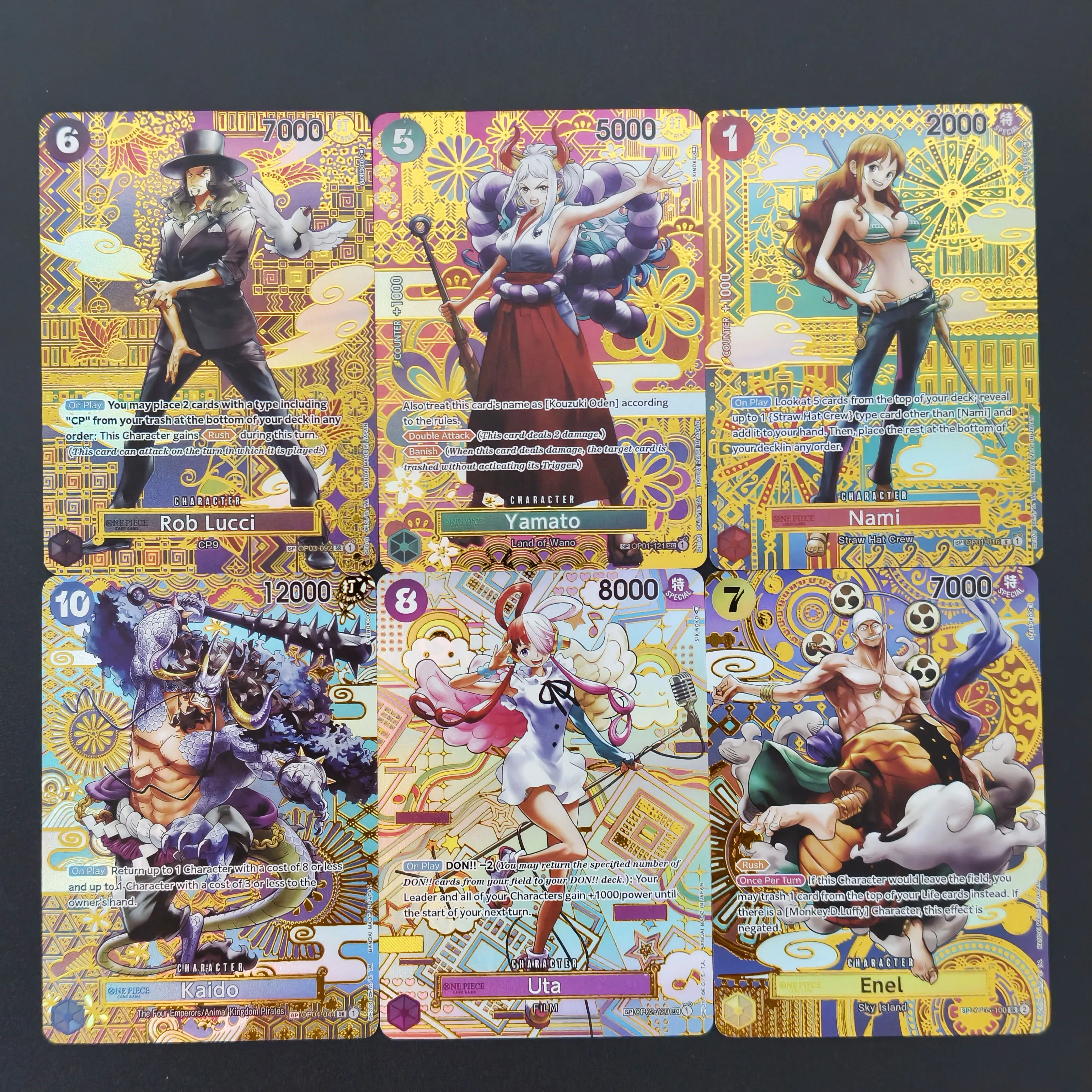 Smartwatch El - 6Pcs Kartu Koleksi Anime One Piece