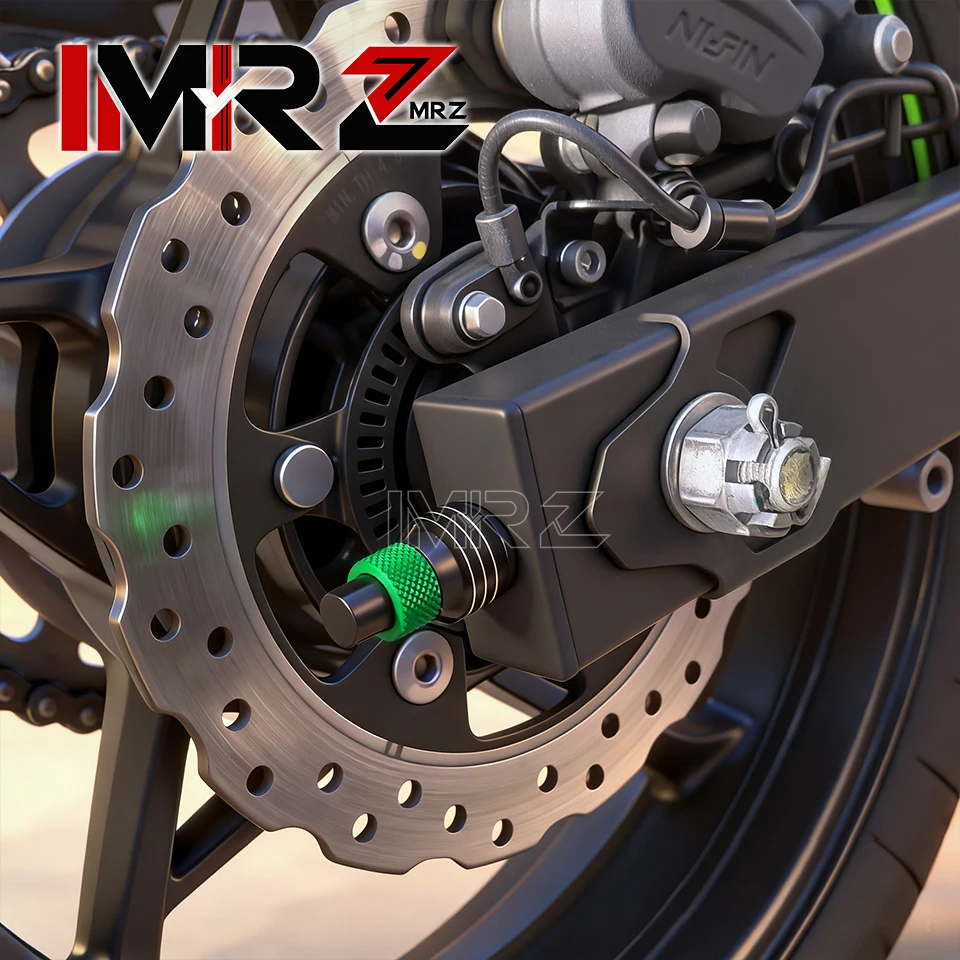 2026+ Parts Rear Wheel Chain End Trim Screw Cover Cap Protector FOR Ninja ZX4R ZX4RR ZX25R ZX25RR ZX-4R 4RR 25R 25RR Protection