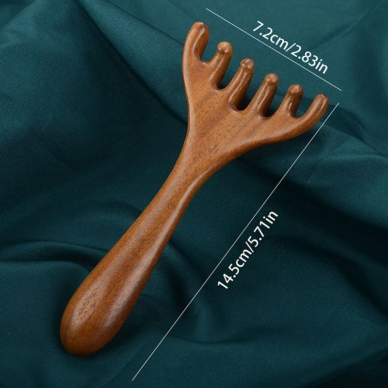 1Pcs resin Five-Claw Scalp Massager Gua Sha Tool Back Scratcher