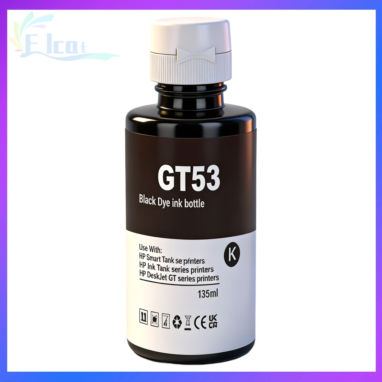 GT52 GT53 Inchiostro di Ricarica Per HP GT51 GT52 GT53 Inchiostro Per HP 115 118 310 410 415 500 515 518 530 750 790 GT5810 5820 GT5810 Inchiostro Della Stampante