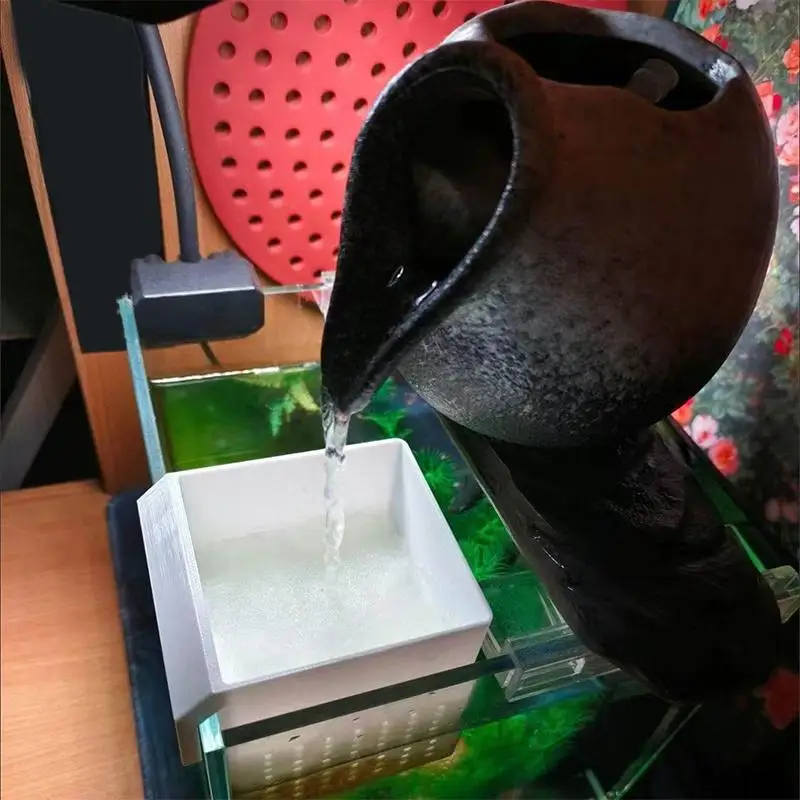 Fish Tank Water Changing Device Anti Vortex Function Improve Water Circulation Suitable for Aquarium Cleaning 1PCS