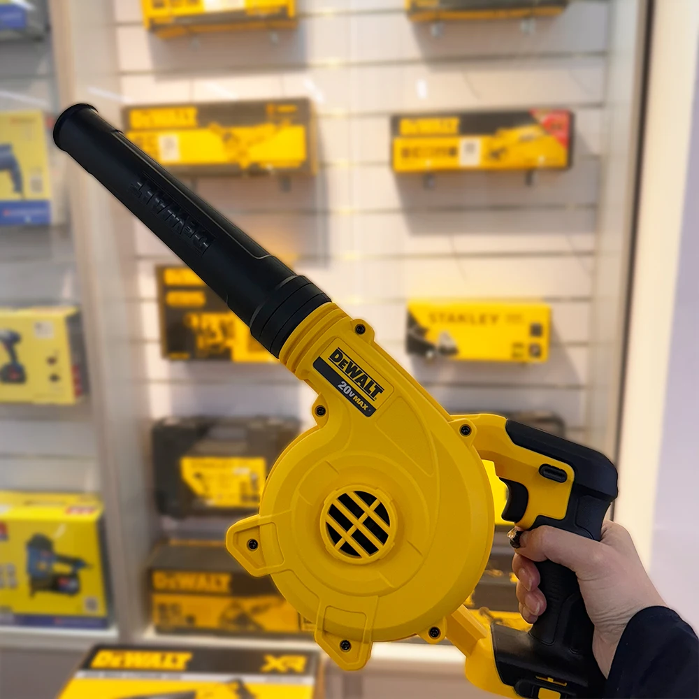 DEWALT 20V originale Cordless Compact Air Blower DCE100N regolazione a 3 velocità aspirapolvere per polveri utensili elettrici ricaricabili al litio