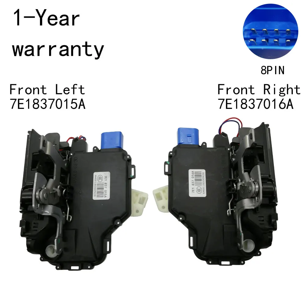 Actionneur de serrure de porte pour VW Multivan, 2016-2019 7E18ino 015A 7E18ino 016A