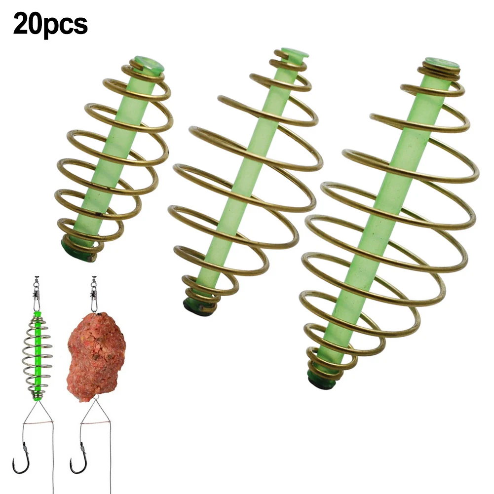 Optimal Carp Fishing Bait Cage Spring Lure Attracts Big Fish Consistently Suitable for Freshwater and Seawater Fishing