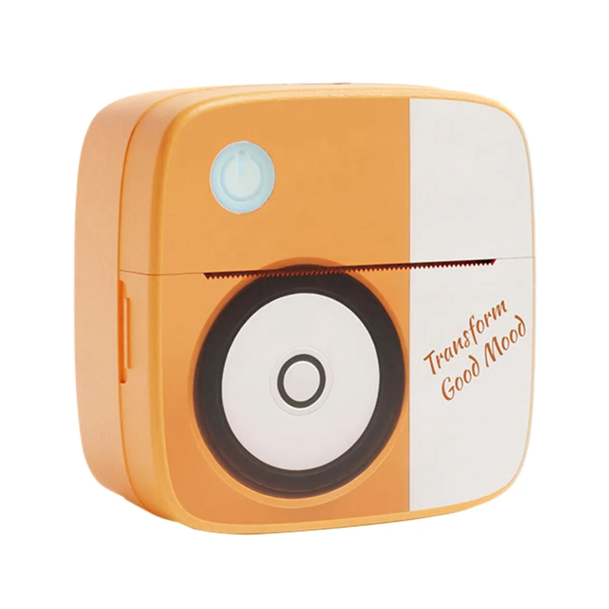 

Mini Pocket Printer Mini Portable Label Printer for Labeling Jars Bins Organizing Office USB Rechargeable Easy to Use