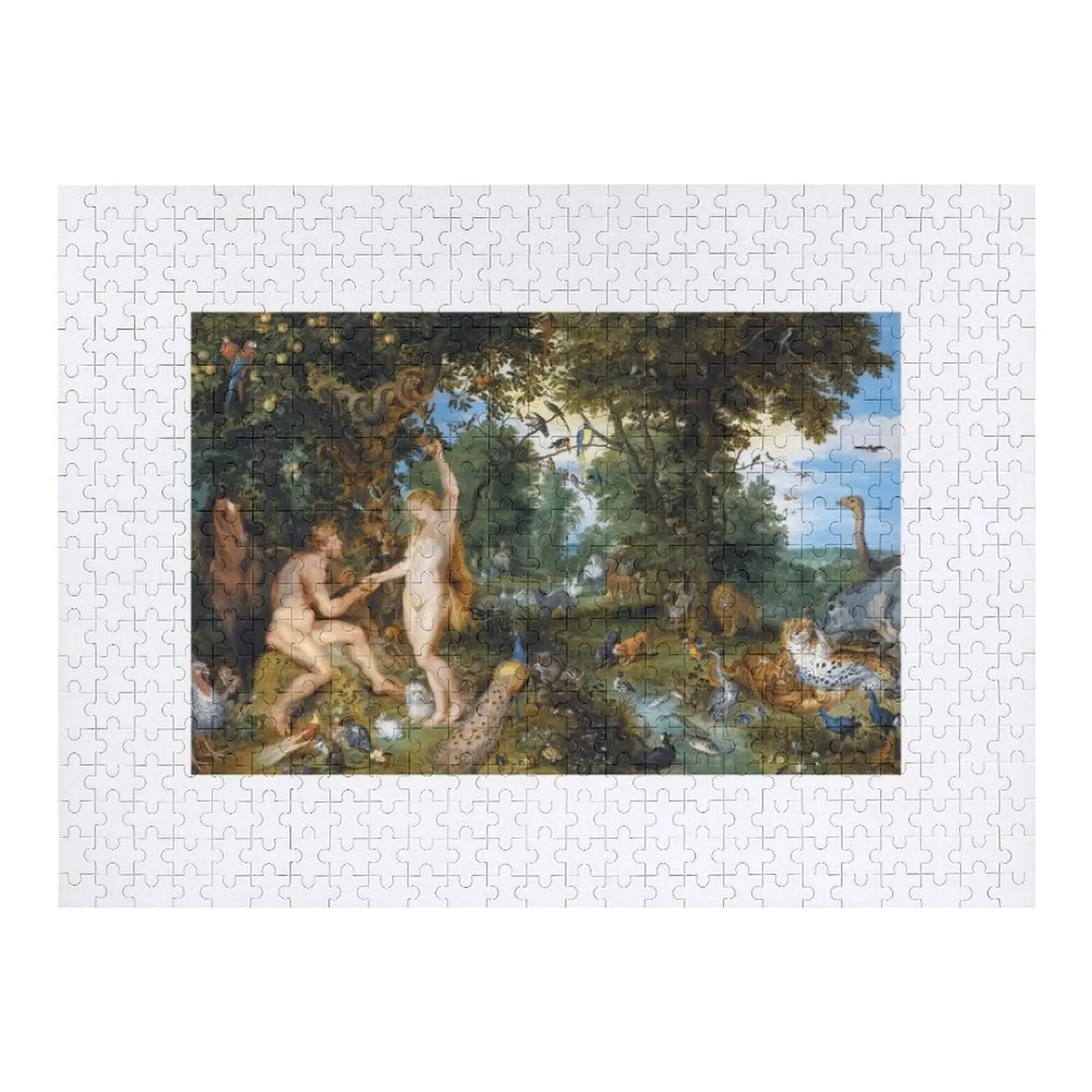 

The garden of Eden with the fall of man, by Jan Brueghel de Oude & Peter Paul Rubens. Jigsaw Puzzle Anime Puzzle