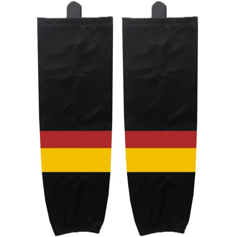 LangMao Boys Shirt Ice Hockey Socks Training Hockey Leggings Sportswear Stockings A Pair 100% Polyester Hockey Equipment Sports