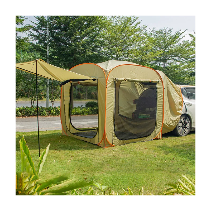 

Outdoor Quick Automatic Opening Portable Sunshade Folding Car Tent Camping Tent And Car Covers Garage Folding Tent Custom