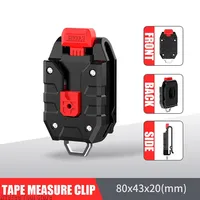 Universal Tape Measure Quick-hanging Belt Clip for Tajima Milwaukee Digital Measuring Tape Laser Man Gift