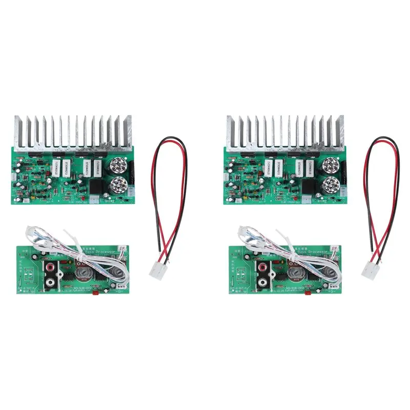 Exquisite-2X 350W Subwoofer Amplifier Board Mono High Power Subwoofer A Amplifier Board DIY Subwoofer Speaker