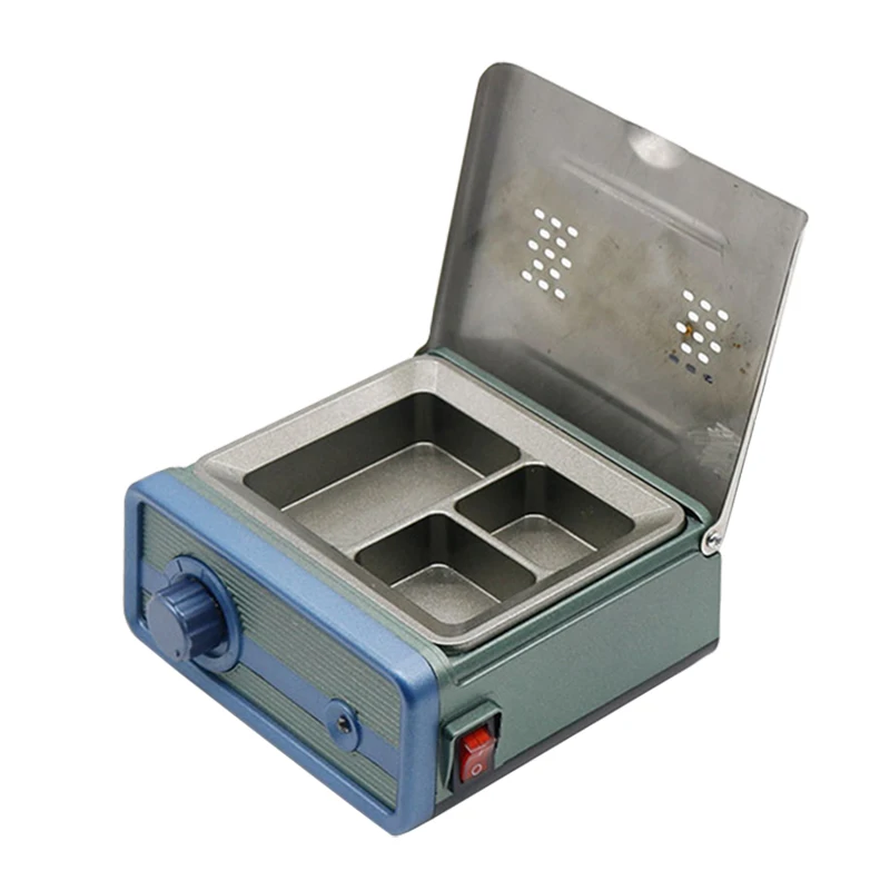

Dentals Lab Equipment Wax Heater 3-well Wax Heating Analog Dipping Pot