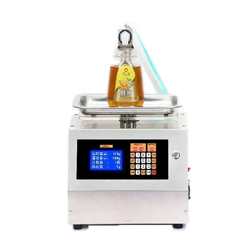 Honey filling machine liquid numerical control quantitative viscous paste washing liquid automatic sub packaging machine