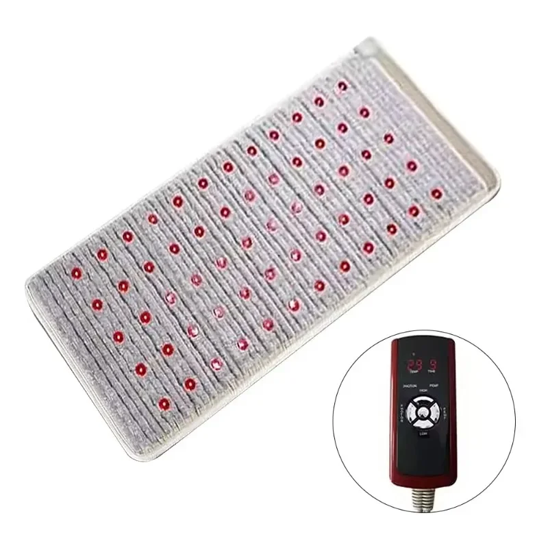 150 * 60 cm far infrared jadeite PEMF photon massage pad heating pad, negative ion pulse magnetic therapy mattress
