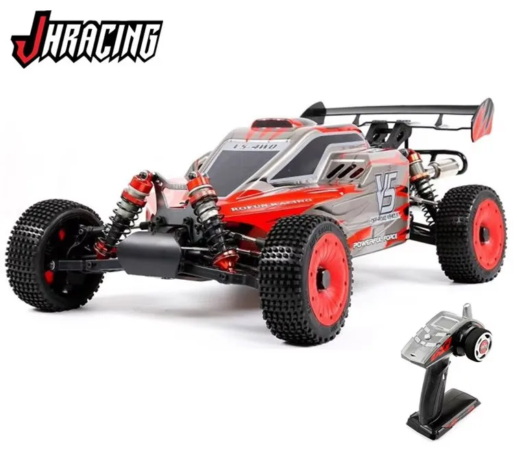 

Внедорожный радиоуправляемый автомобиль ROFUN 4WD V5 с мощным 2-тактным двигателем объемом 45 куб.см