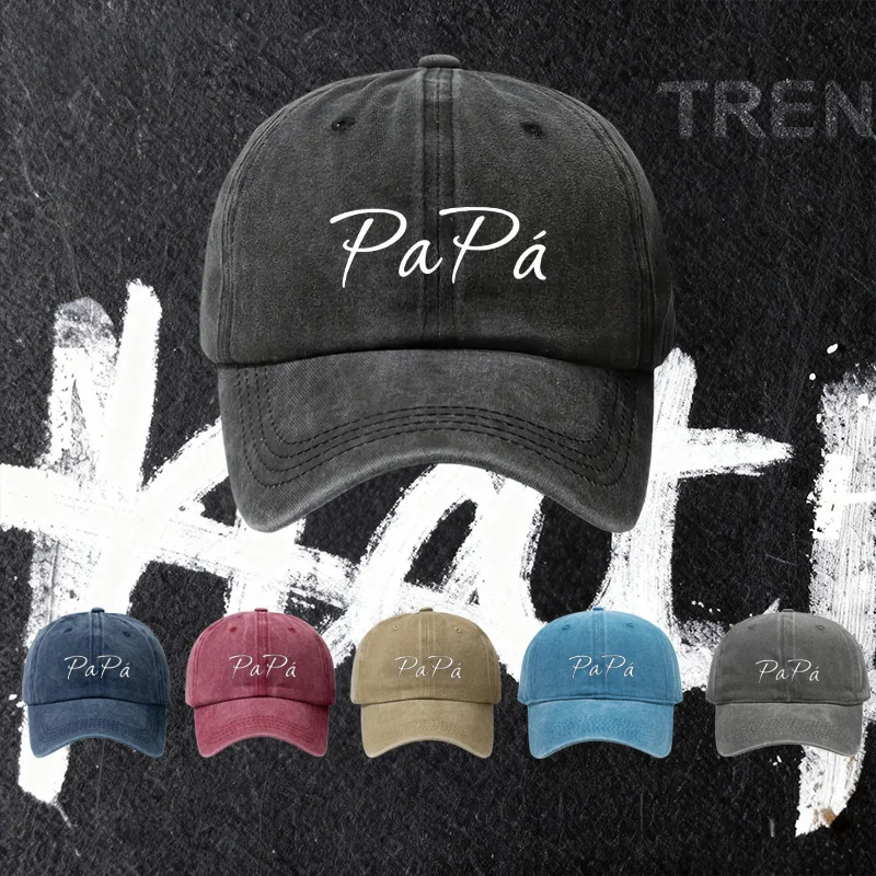 1pc, Adjustable Baseball Cap with 'Dad' Design, Lightweight Printed Craft Women'S Hat, 'Dad'S Trendy Hat' Men'S Trendy Hat, Idea