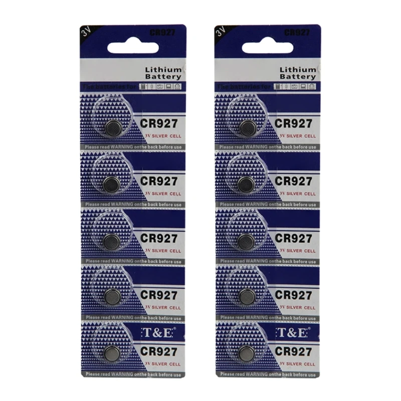 CR927 Batteries 3V Lithium Battery Button Cell for Watch Calculators 5Pcs/10Pcs