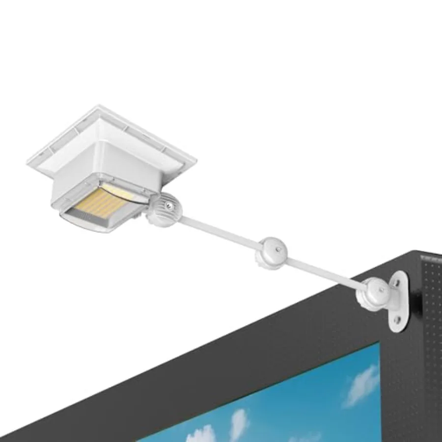 

Солнечные светильники для вывесок, уличные, 108 LED, 5020 люмен, на солнечной энергии, для билбордов, бизнеса, недвижимости, магазинов, автобусных остановок, HOA, автомагистралей