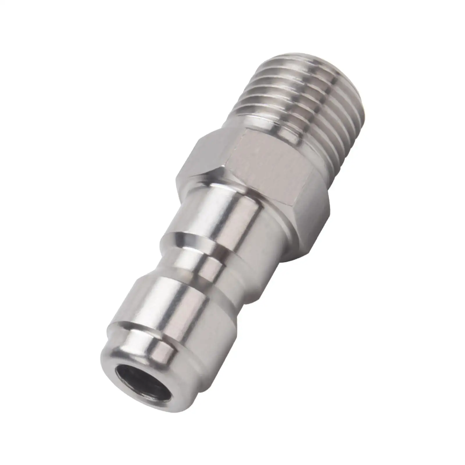 Pressure Washer Adapter 1/4in Thread Nozzle Professional Daily Tool Sturdy Quick Plug Connector Multifunction Universal Adapter