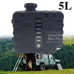 5L Plastic Fuel Oil Tank for Car Truck Caravan Air Diesel Parking Heater Oil Petrol Canister Container Heater Fuel Tank