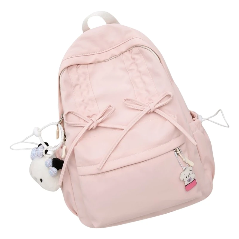 E74B Ransel Busur Cantik Ransel Daypack Kasual Ransel Travel Ransel Sekolah Siswa