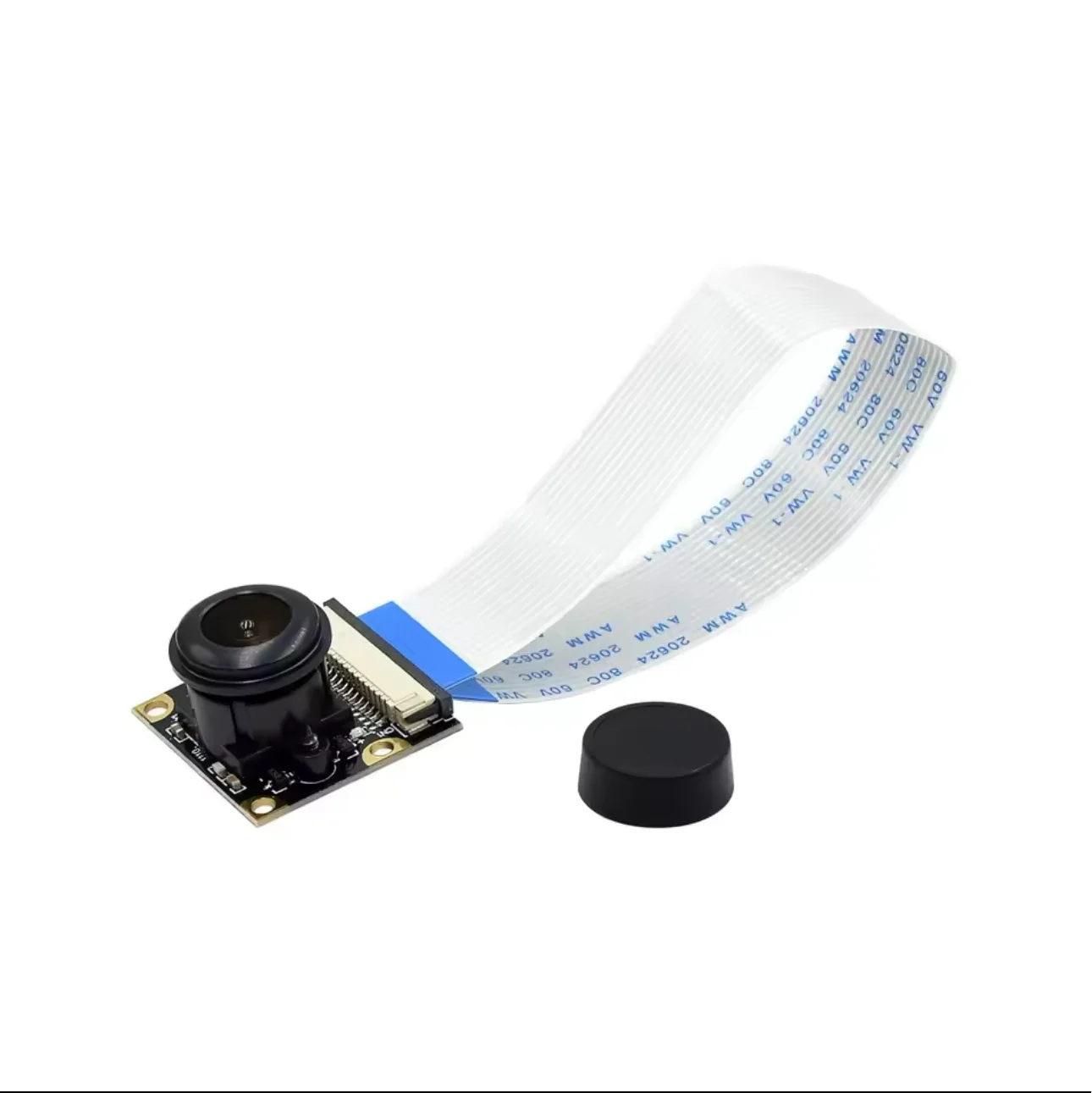 Raspberry Pi 4 Night Vision Fisheye Camera 5MP OV5647 70/95/160 Degree Focal Adjustable Camera for Raspberry Pi 3 Model B