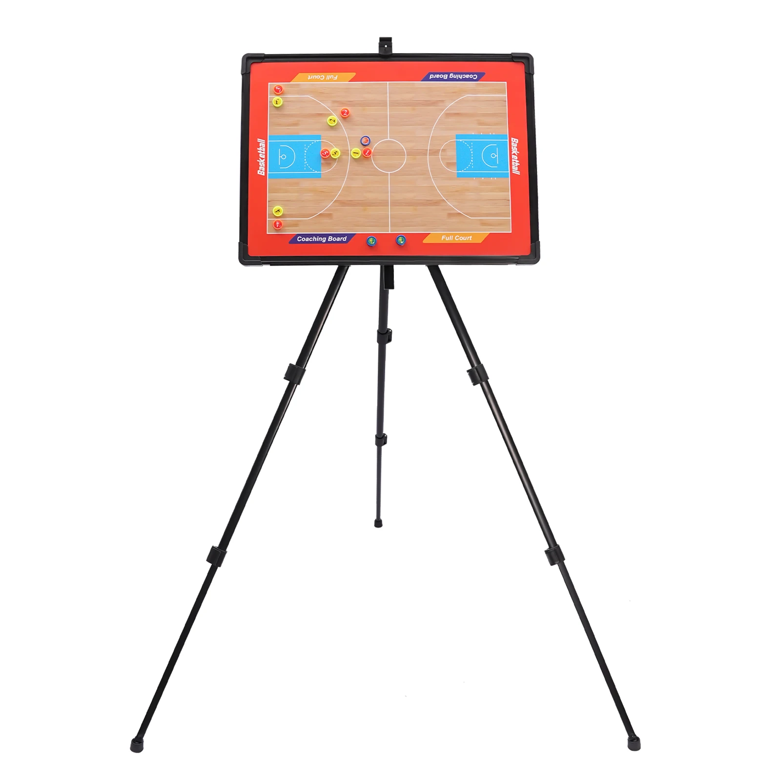 Portable Tactical Display Board Triangle Bracket Stand Coaching Board Basketball Tactical Board