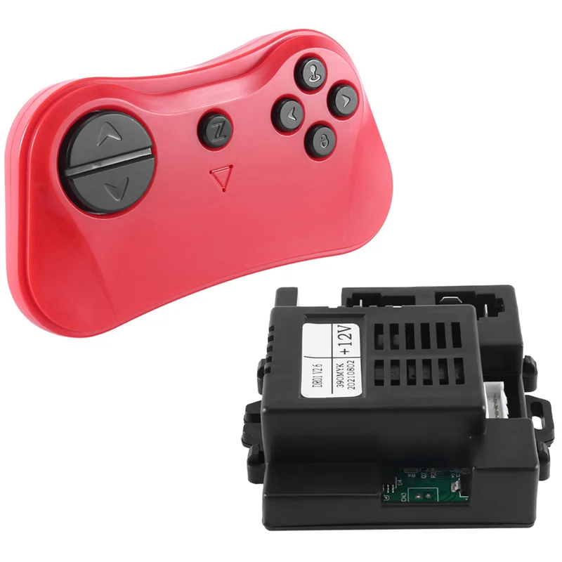 ABUM-DR01 v2.6 390myk 12v 2.4g bluetooth controle remoto e receptor para crianças peças de reposição de veículos elétricos