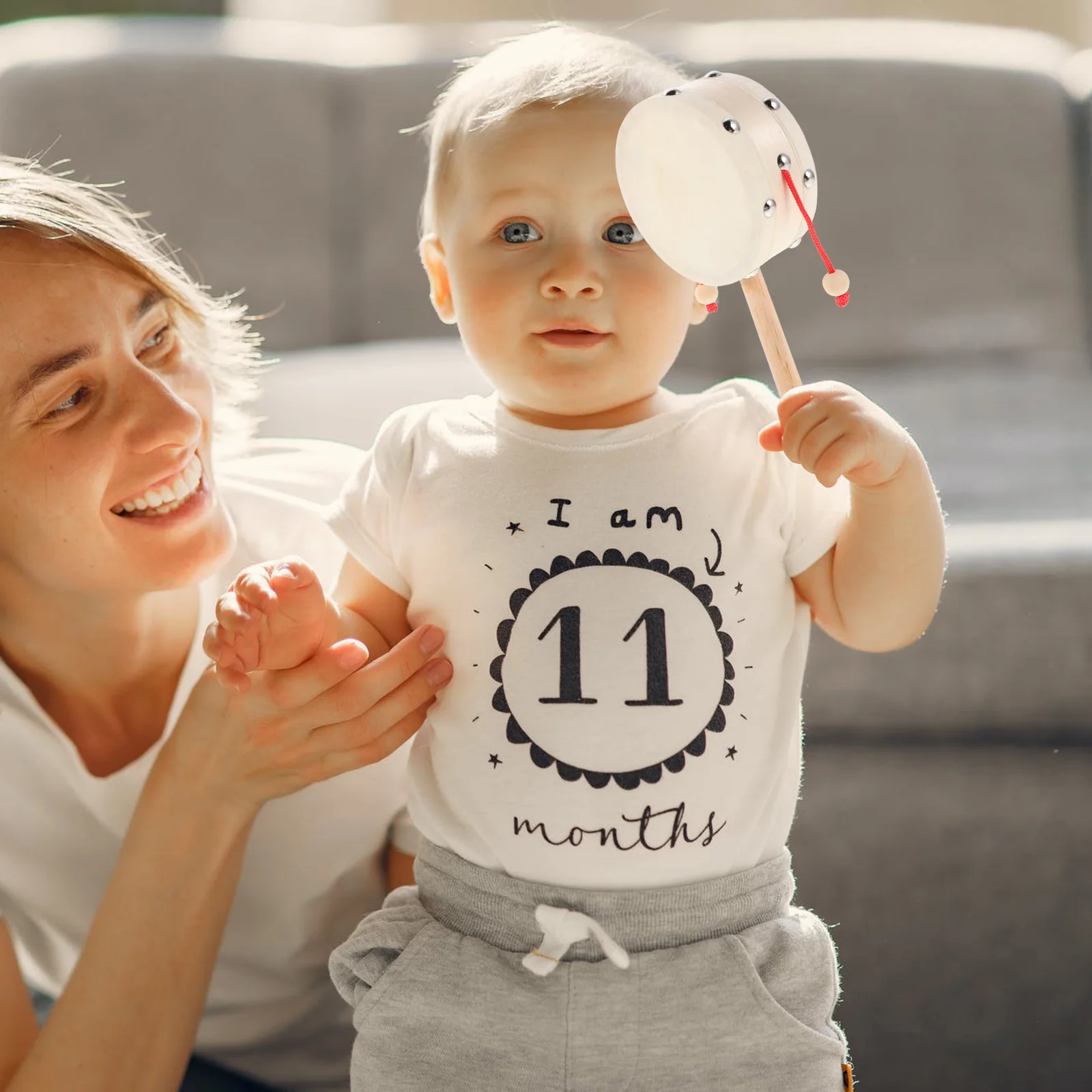 

Early Education Percussion Instruments Kids' Musical for Drum Chinese Baby Montessori Toys