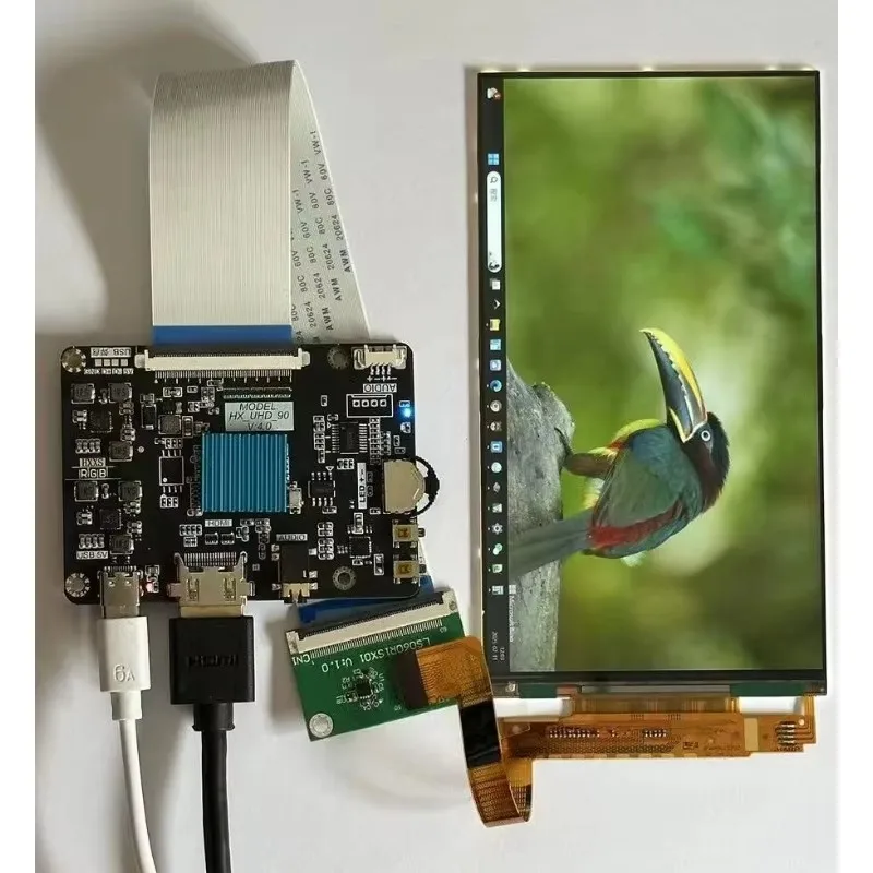6 inch LCD LS060R1SX01 With Driver Board 2K 1440*2560 HDMI Compatible Kit 3D Printer Projector 360-degree rotation image 3