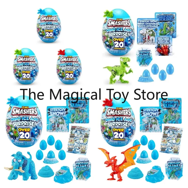 

Original Edition: Dinosaur Ice Age Surprise Large Egg Tyrannosaurus Rex Pterosaur Mammoth Action Figures Toy Collectibles
