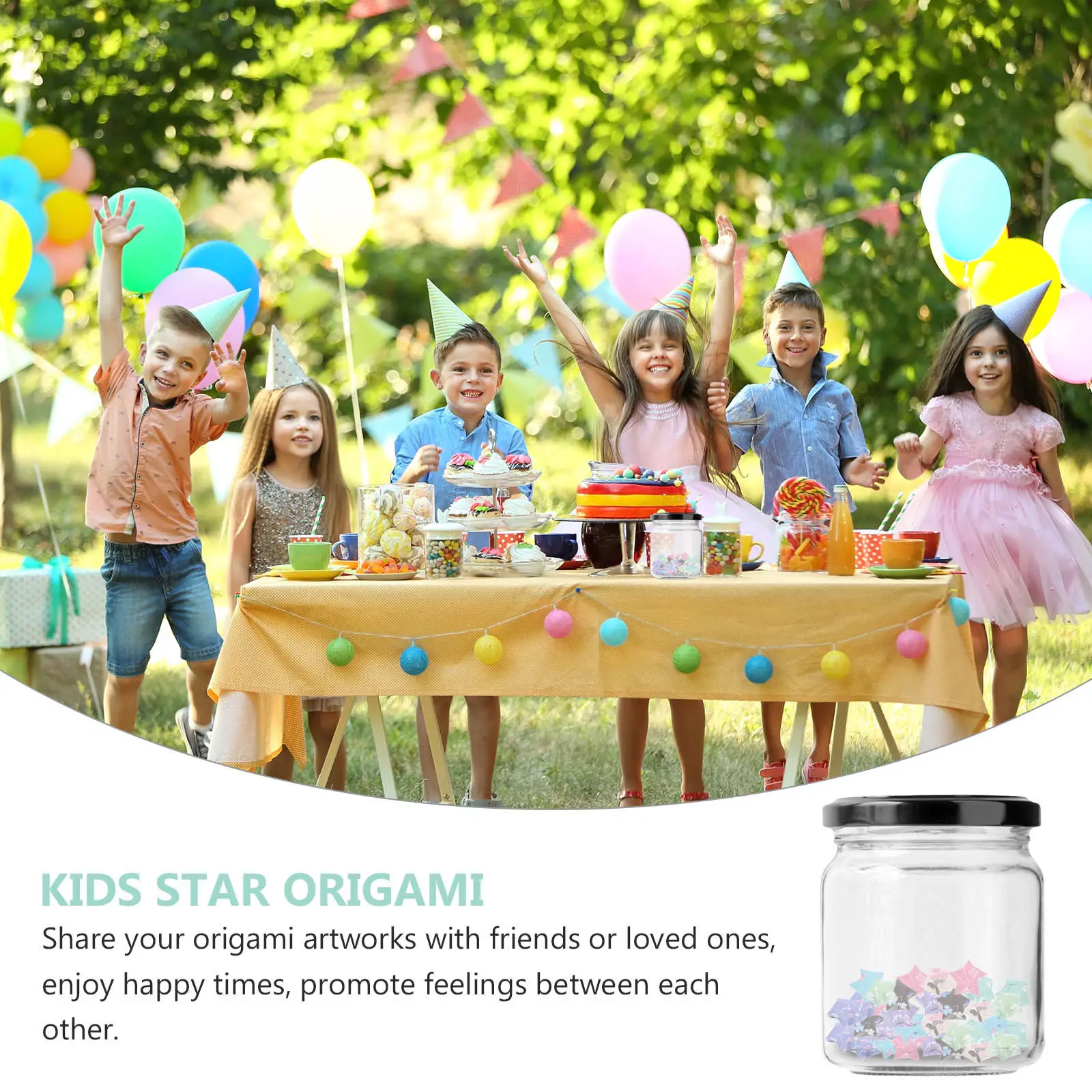 Christmas Origami Paper Mini Decorative Colored Oragami Kids Kit Art Folding Star Chromatography Strips