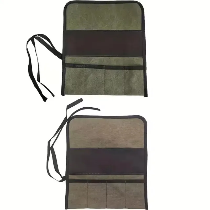 MultiPurpose  Tool Bag Multiple Pocket  Roll Up Oxford Cloth Wrench Pouch Screwdrivers Drills Storage Case Bag Hanging Tool