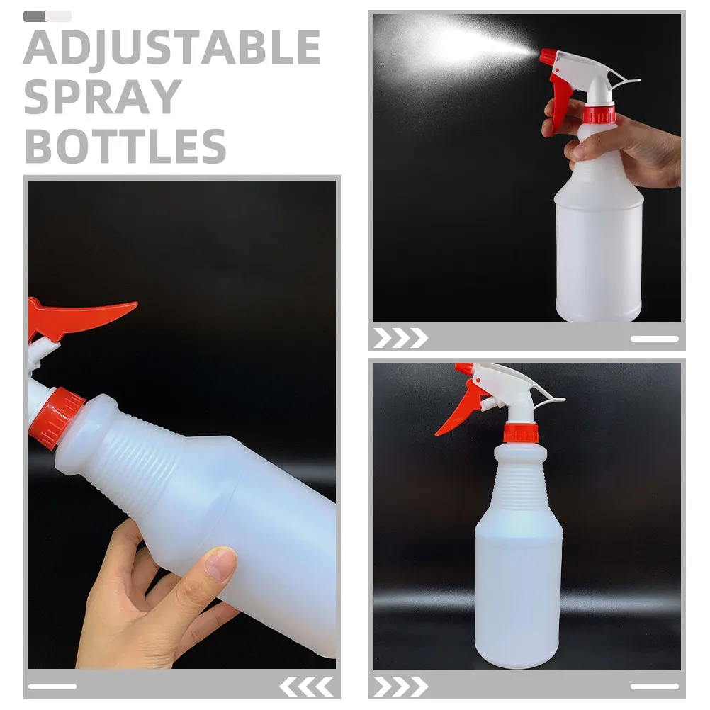 2Pcs Spray Bottles Adjustable Nozzle Empty Plastic Spray Bottle for Cleaning Gardening Watering Solutions Versatile Sprayers