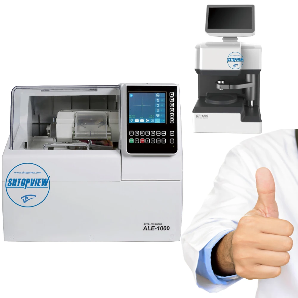 Auto Patternless Ophthalmic Lens Edger Photo Capture Function Tracer and Scanner Optics Instruments Grinding Machine