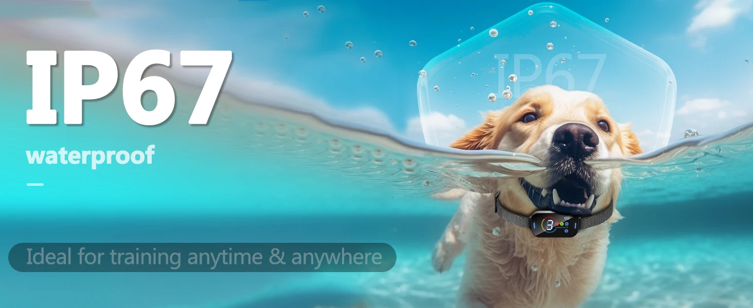 Ultraschall-Bellhalsband für Große, Mittlere und Kleine Hunde, Humanes Anti-Bell-Halsband mit Ton & Vibration, Intelligentes Bellhalsband mit Elektroschock – Detail 7