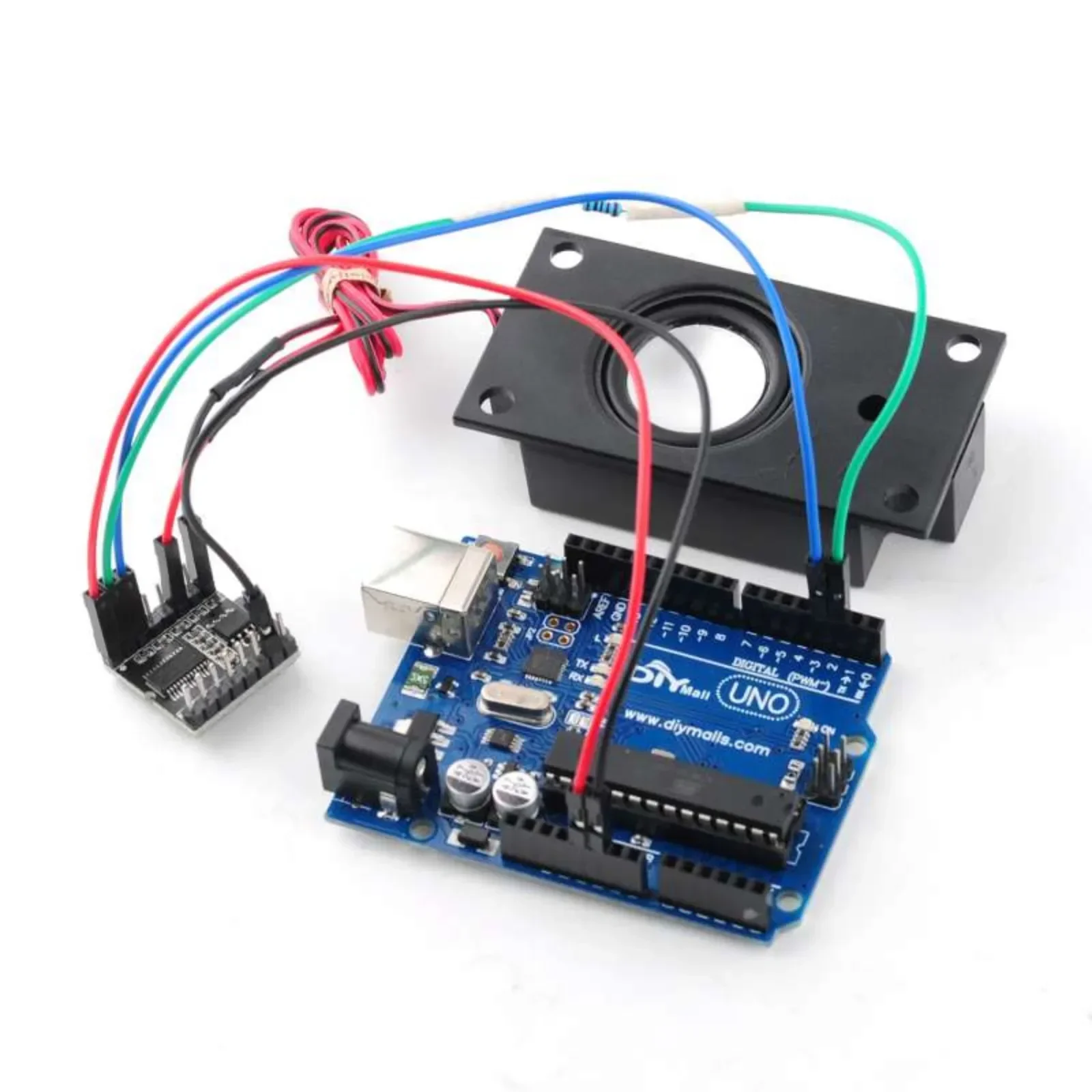 DFPlayer Mini MP3 Player Module with MH2024K-24SS Chip Built-in Amplifier for Arduino/Raspberry Pi Support Micro SD/TF Card