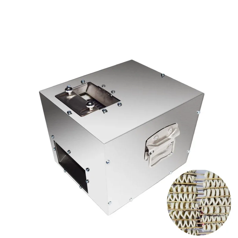 Electric Spiral Gluten Slicer Cutter Machine Commercial Twist Shape Wheat Gluten Flower Cutting