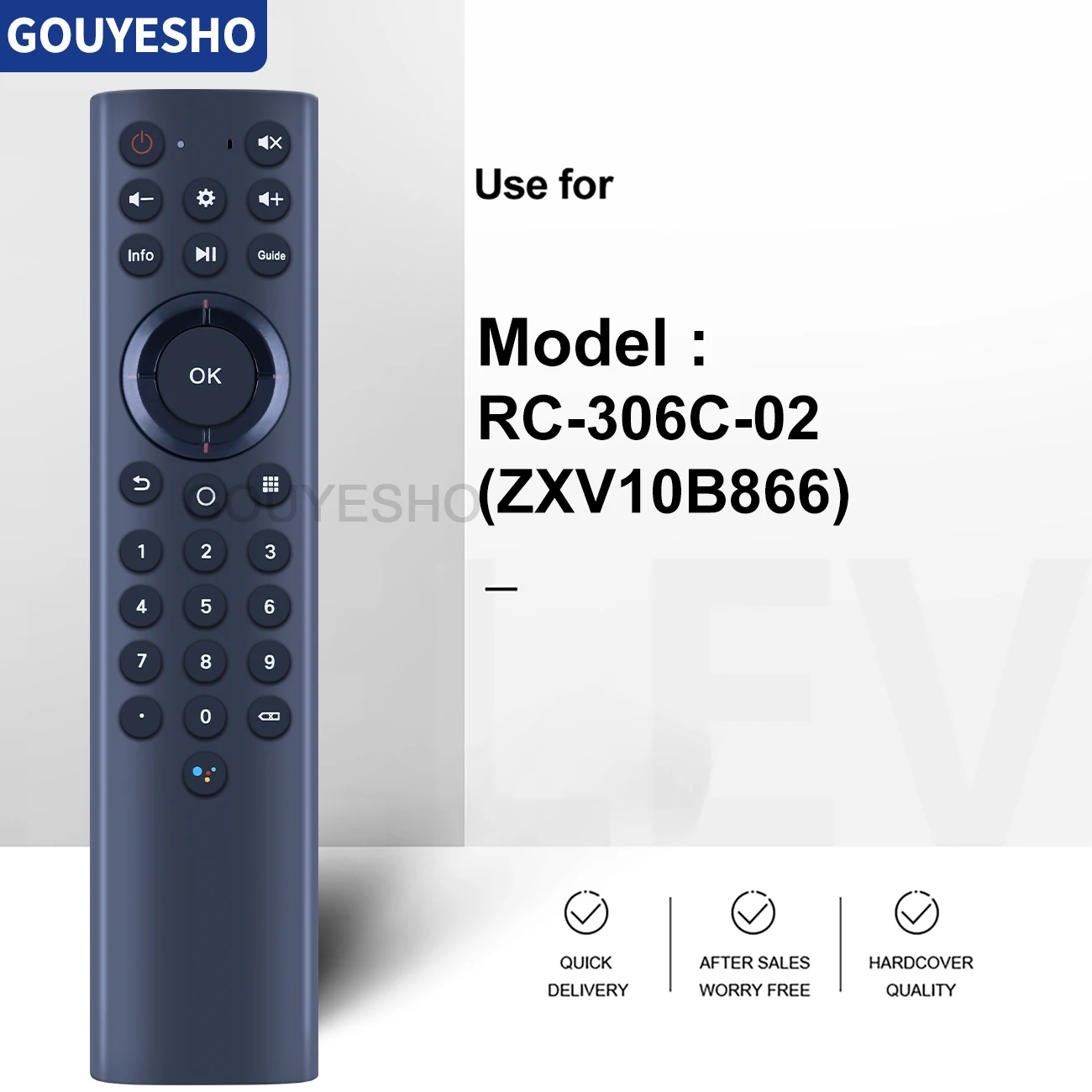 New Voice Bluetooth Remote Control For ZTE ZXV10 B8666 B866 RC-306C-02 & MTC ZXV10 B8666 B866 RC-306C-02 TV Set-top Box