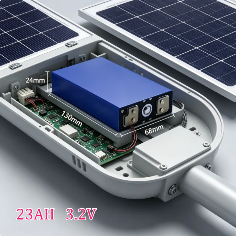 

New 23ah Iron Lithium Battery Cell 3.2V Power Single Unit Aluminum Shell Base Station Outdoor Energy Storage Assembly Battery