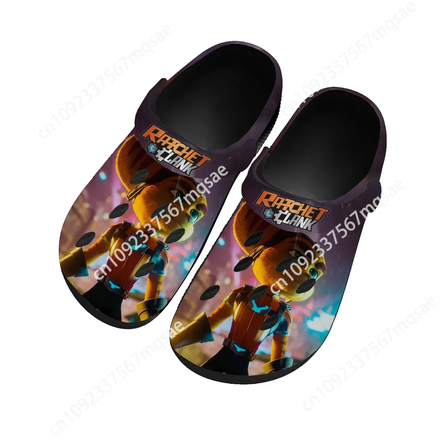 Ratchet & Clank Rift Apart Home Clogs Hot Cartoon Game Mens Womens Tailor Made Water Shoes Garden Beach Hole Slippers Sandals