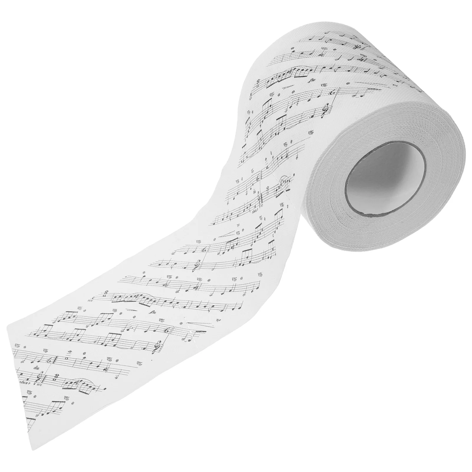 1 Roll Toilet Paper Printed Roll Paper Decorative Music Notes Printing Napkin Bathroom Tissue toilet paper roll